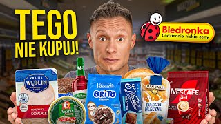 NAJGORSZE produkty z Biedronki. Tego nie kupuj! ❌