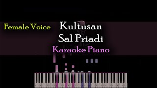 Download lagu Karaoke Piano Kultusan - Female key Sal Priadi  ( Piano Karaoke Tutorial Synthesia Instrumental ) mp3