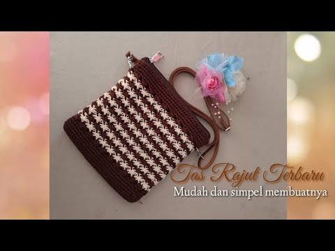 Crochet || Tas Rajut Terbaru Mudah dan Simpel Membuatnya @GaleriKanita