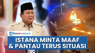 Istana Minta Maaf atas Insiden Rantis Brimob Lindas Ojol di Kwitang, Tegaskan Terus Pantau Situasi