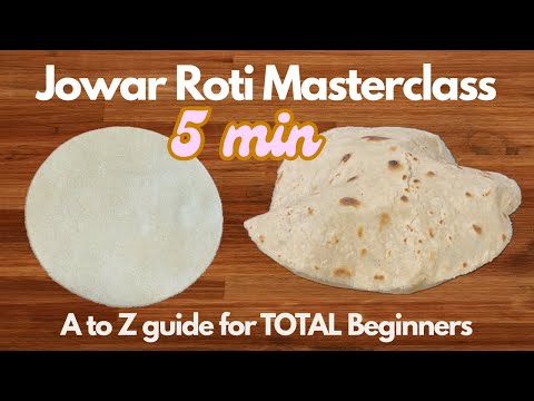 Jowar Roti Masterclass in 5 min | Must watch for complete beginners | Complete A-Z Guide  | FAQs