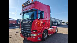 Tahač Scania R580 V8 4x2 TopLine Euro6 - Retarder - Skirts - Full Air - Stand | Obr&aacute;zek 4 - Autoline
