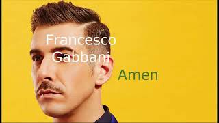 Amen - Francesco Gabbani (Testo)