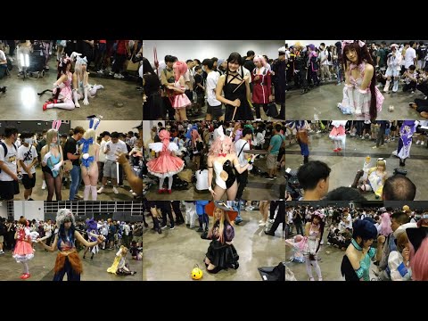 〖 街拍  〗Cos Paradise 同人區 香港動漫電玩節 （合集四） 會展 灣仔 香港〖Walking Tour〗 ACGHK2023 (4) Wanchai Hong Kong