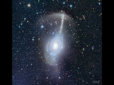 NGC 4651: The Umbrella Galaxy #shorts