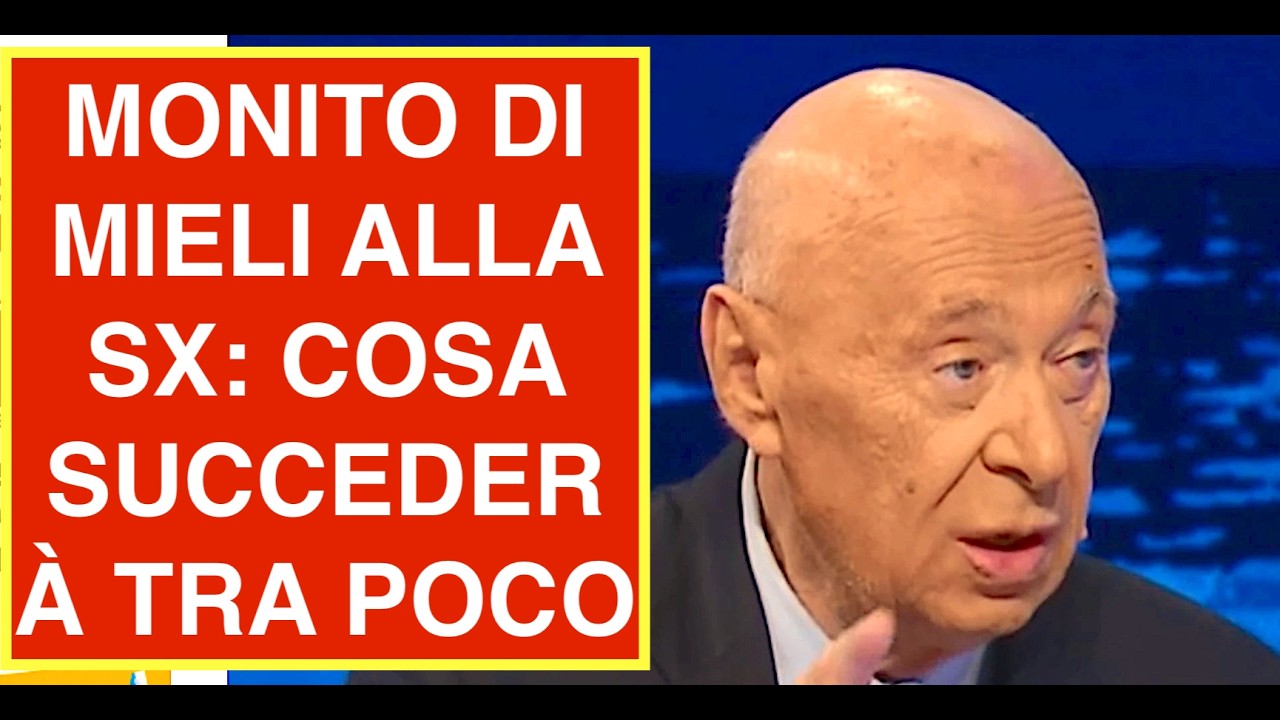 MONITO DI MIELI ALLA SX: ECCO COSA SUCCEDERÀ TRA POCO