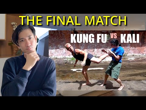 JAPANESE KARATE GUY REACTION / Kung Fu (China) vs Kali (Philippines) - Street Fight