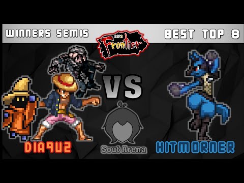 Sout Arena: Diaquz (Black Mage / Sheik / Luffy) Vs. Hitmorner (Lucario) | SSF2 Semi-Finals (Stream)