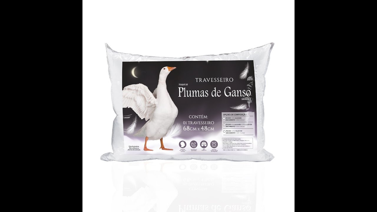 Travesseiro Pluma Ganso