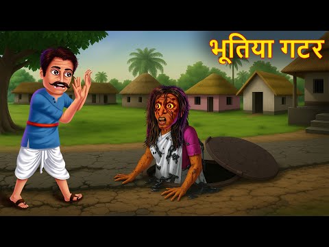 भूतिया गटर | Haunted Road | Bhootiya  Kahaniya | Hindi Stories | Kahaniya | Horror  Stories | Chudail