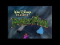 Peter Pan 1993 UK VHS Trailer