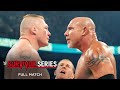 FULL MATCH: Goldberg vs. Brock Lesnar: Survivor Series 2016 FULL MATCH: Goldberg vs. Brock Lesnar: Survivor Series 2016