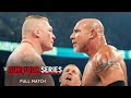 FULL MATCH: Goldberg vs. Brock Lesnar: Survivor Series 2016