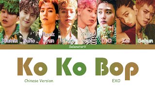 EXO (엑소) - Ko Ko Bop (Chinese Version) (叩叩趴) [Color Coded Chi_Pin_Eng]