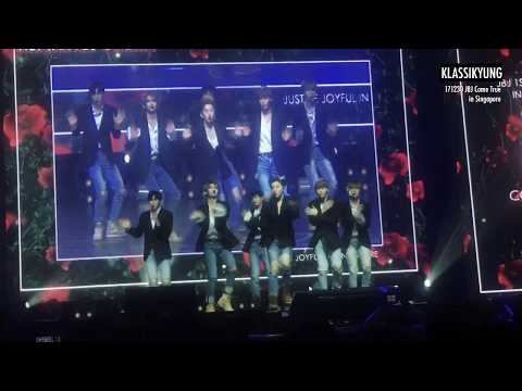 171230 JBJ Come True in Singapore - Shape of You