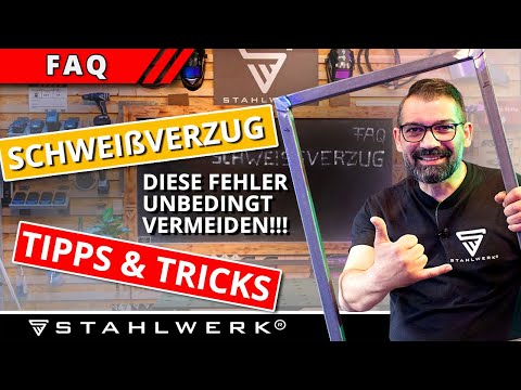 Schweißverzug – diese Fehler unbedingt vermeiden!!!