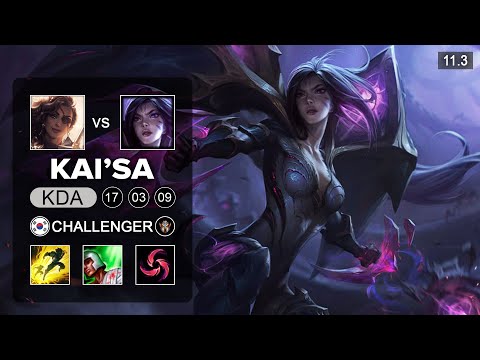 Gen G Ruler Kai'sa ADC vs Samira - KR Grandmaster Patch 11.3