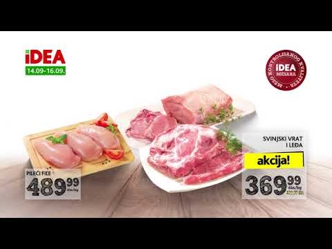 IDEA | Vikend akcija 14.09 - 16.09.2018.