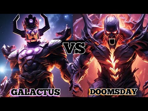 Galactus vs. Doomsday– The Battle That Shook the Universe!
