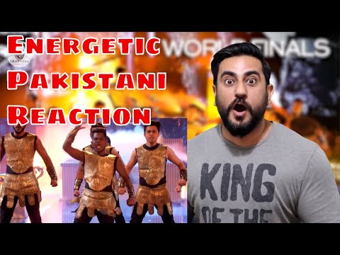 Energetic Pakistani Reaction on The Kings' Final Routine is an Action Movie Live on Stage