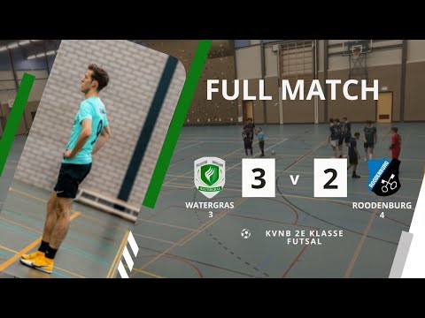 GZV Watergras 3 vs Roodenburg 4 | 3-2 | 2e klasse futsal | 14-11-2025