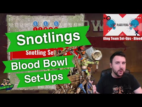 Snotling Team Set-Up Formations for Blood Bowl - Blood Bowl 2020 (Bonehead Podcast)