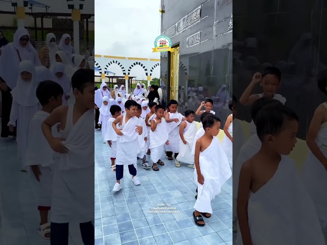 Video kegiatan Manasik Haji dan Umrah Anak di RA Mutiara Islam Kendari