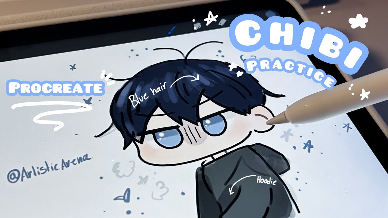 ✩ Chibi practice | draw with me ✩