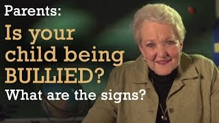 Is your child being bullied? What are the signs? How can you help?