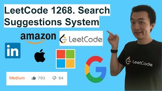YouTube video 'LeetCode 1268. Search Suggestions System - Interview Prep Ep 103'