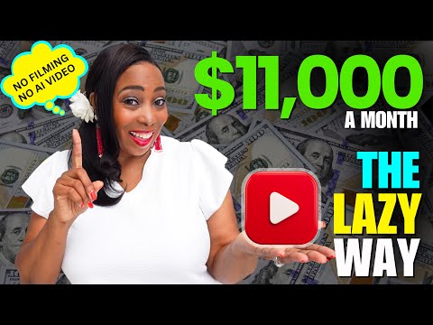 7 EASY Ways To Make US$11,000 A Month On YouTube WITHOUT Recording Videos