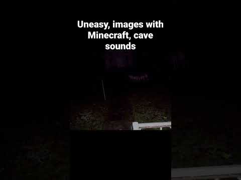 Exploring the Creepy Minecraft Cave #scary