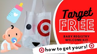 How to get your FREE Target Baby Registry Welcome Kit, from a second time mum