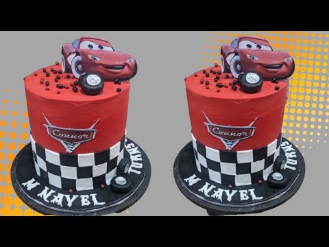 Disney Cars Cake / Butter Cream Cake