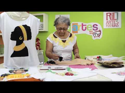 APLIQUÊ em CAMISA com NILZA BÁRBARA