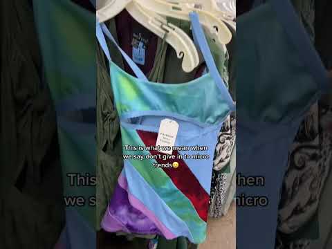 The last dress is currently in stores🥲#shorts #youtubeshorts #thrifting #microtrends #thrift