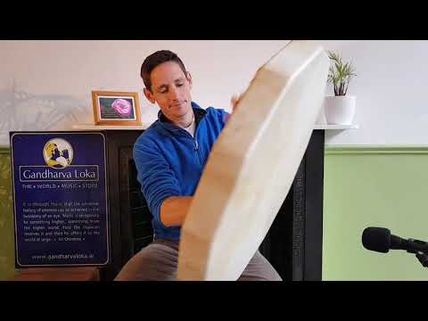 Irish made Shaman Drum 68cm, Goat Skin