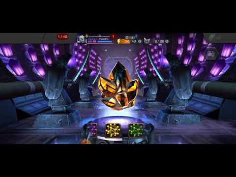 LEGENDARY mcoc act 6 100% crystal opening!