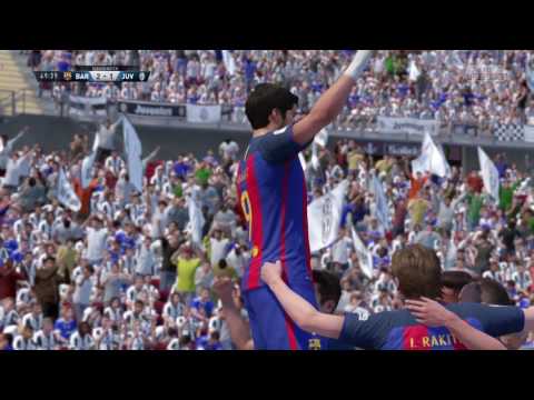 ROAD TO DIVISION 1 PART 13 - BARCELONA VS JUVENTUS - FIFA 17 Online Seasons Gameplay