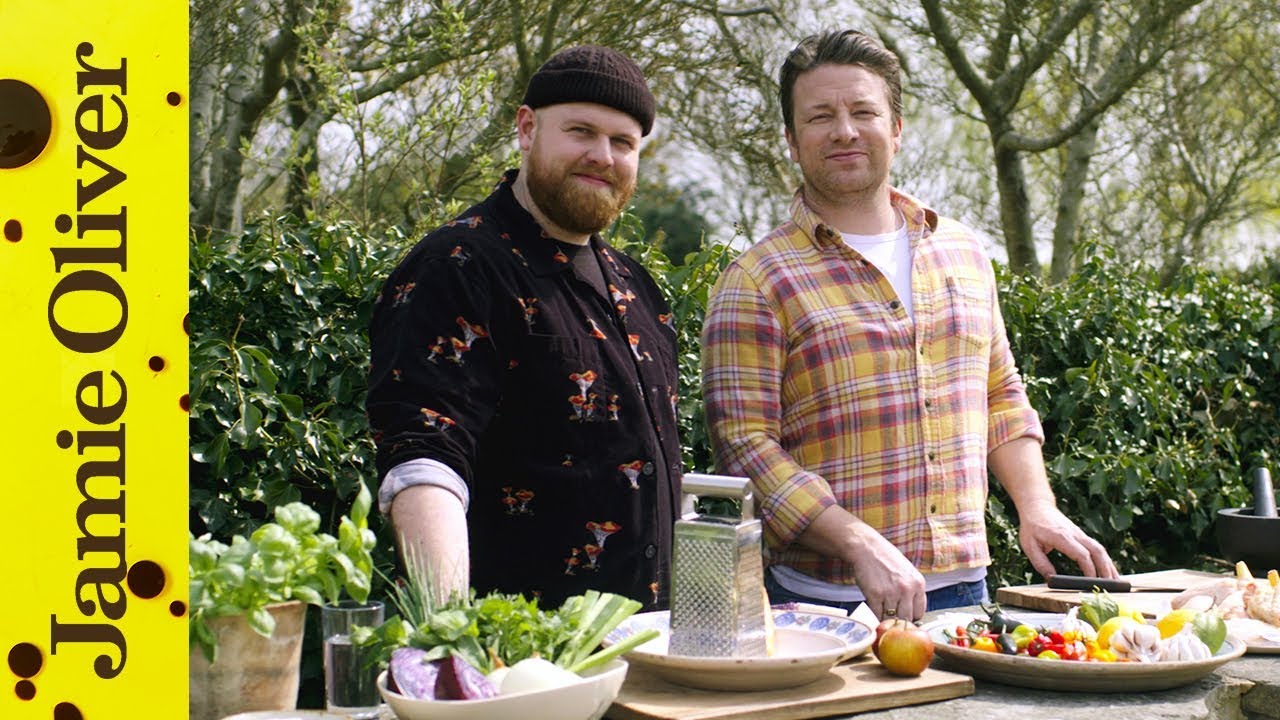 Spicy chicken wings: Jamie Oliver & Tom Walker