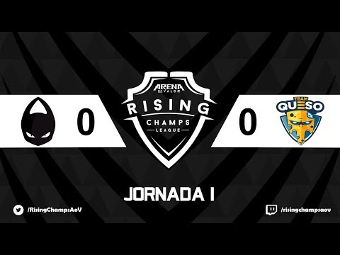 #RisingAoV1 | x6tence vs Team Queso