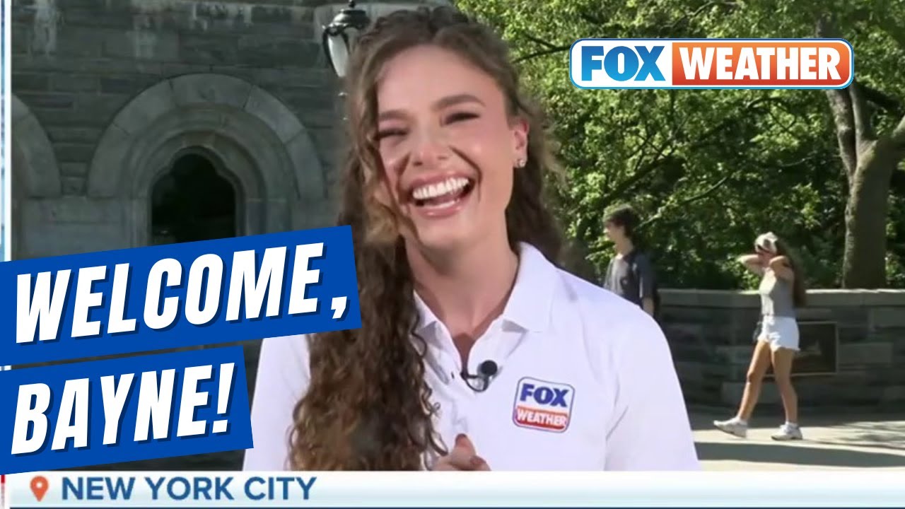 Meteorologist Bayne Froney Joins FOX Weather From Central Park