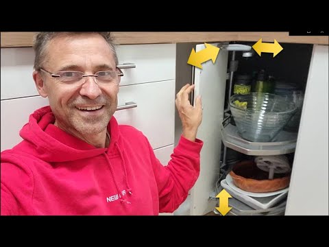👨‍🍳 Küche Rondell einstellen der Türen. wie Küchen Profi Küchenbauer
