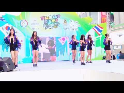131124 Angelica cover AOA - Elvis @Thailand Korea Friendship Festival 2013