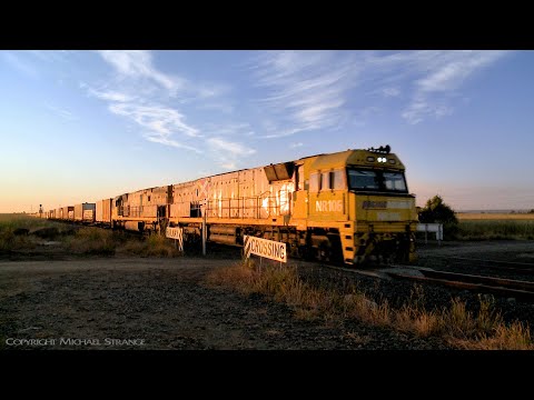 6PM6 Pacific National Container Freight Train (29/11/2021) - PoathTV Australian Railways