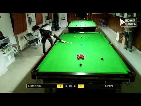 TUSCANY SNOOKER ACADEMY - REG. FIBIS TOSCANA CAT. B 2020/21 - A. BESENVAL vs F. FAVA