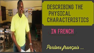 Describing your physical characteristics in French #lephysique #basicfrench