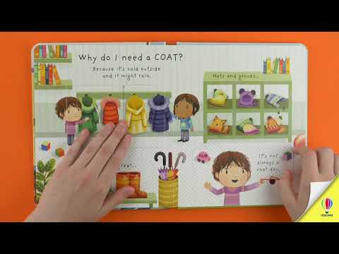 Видео обзор Lift-the-flap Very First Questions and Answers Why should I get dressed? [Usborne]