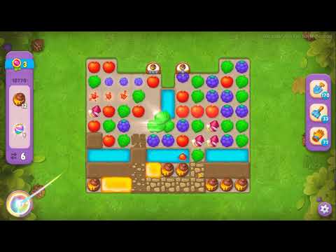 Gardenscapes Level 10770 (Super Hard) No Boosters