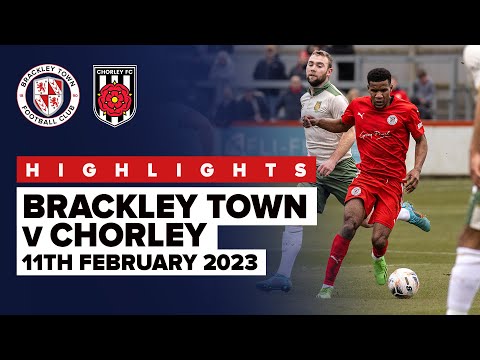 Highlights   Brackley Town 1 - 1 Chorley